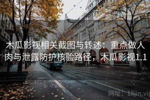 木瓜影视相关截图与转述：重点做人肉与泄露防护核验路径，木瓜影视1.1