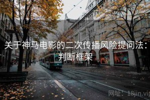 关于神马电影的二次传播风险提问法：判断框架