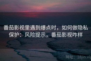番茄影视里遇到爆点时，如何做隐私保护：风险提示，番茄影视咋样