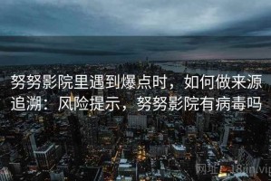 努努影院里遇到爆点时，如何做来源追溯：风险提示，努努影院有病毒吗