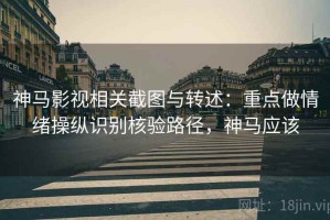 神马影视相关截图与转述：重点做情绪操纵识别核验路径，神马应该