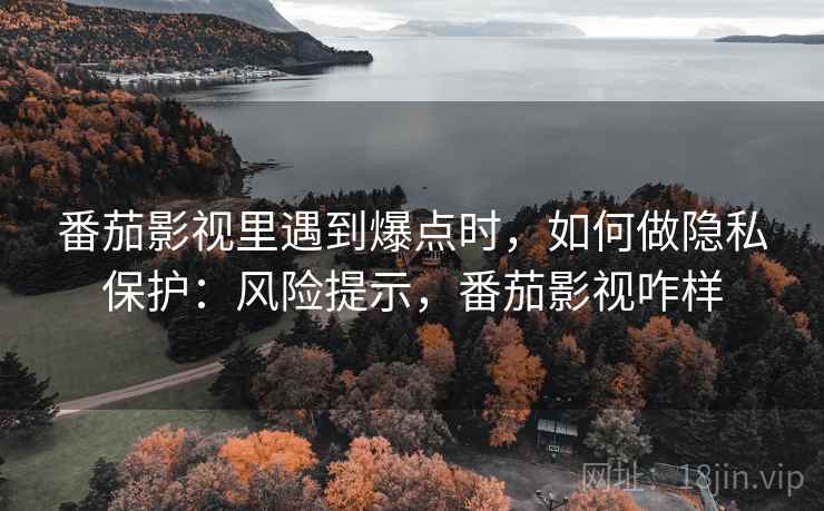 番茄影视里遇到爆点时,如何做隐私保护:风险提示,番茄影视咋样 番茄影视里遇到爆点时,如何做隐私保护:风险提示,番茄影视咋样